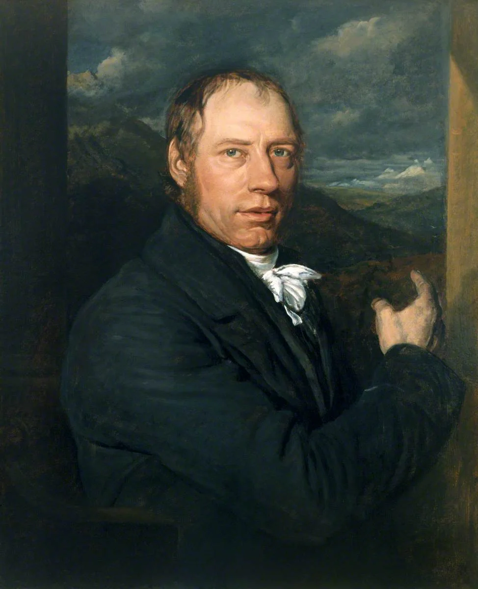 Richard Trevithick demonstrates steam locomotive power historical image 1