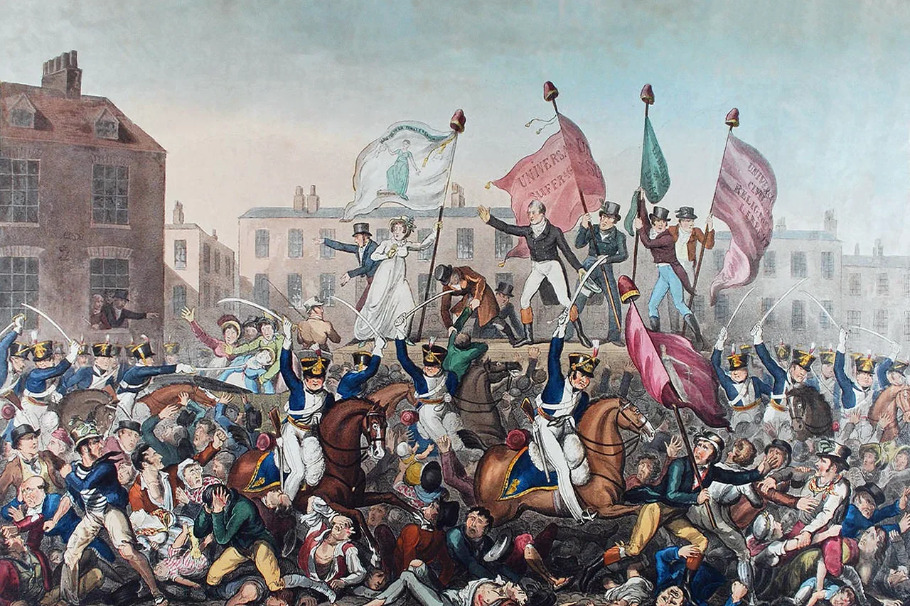 Peterloo Massacre historical image 1