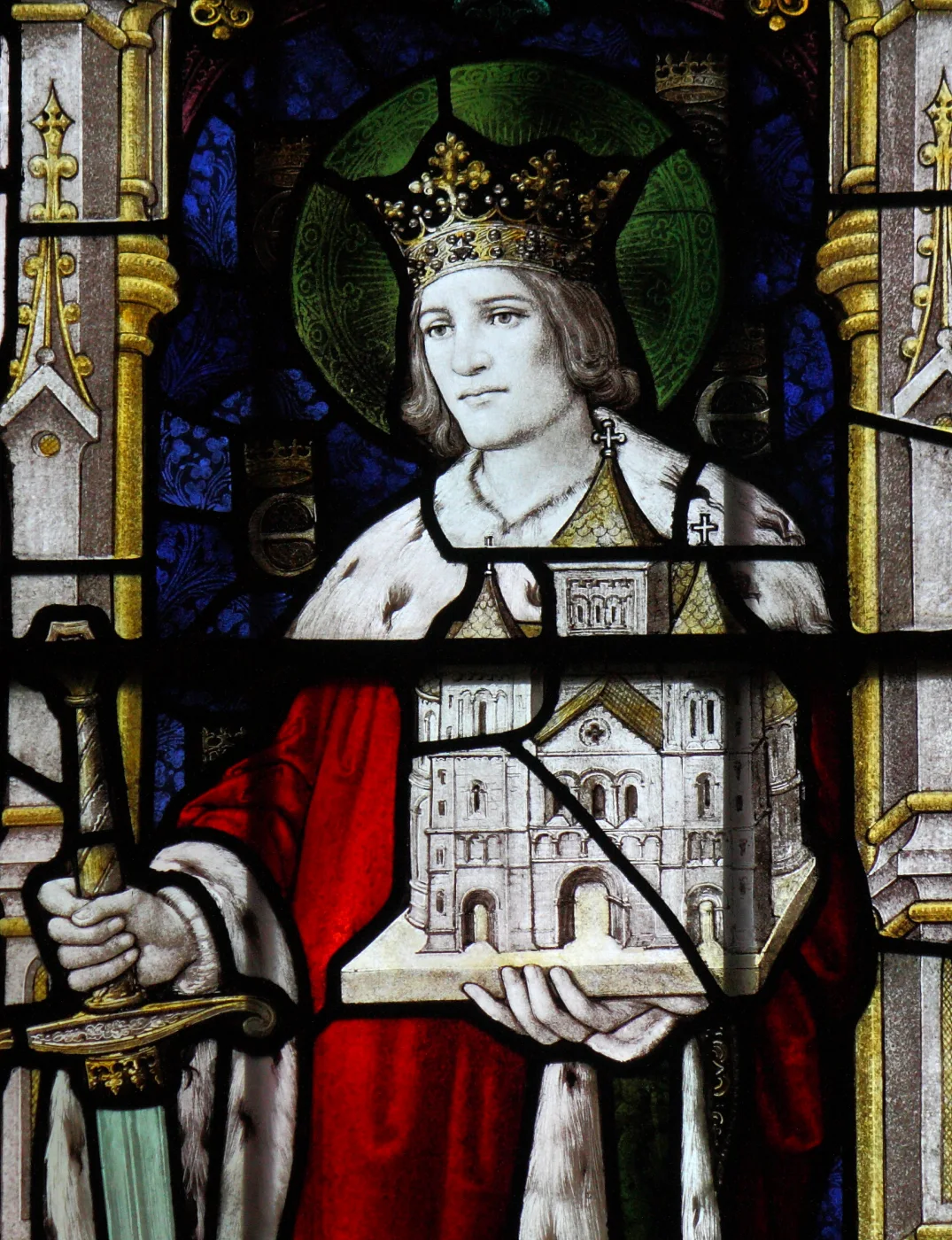 Edwin of Northumbria converts to Christianity historical image 1