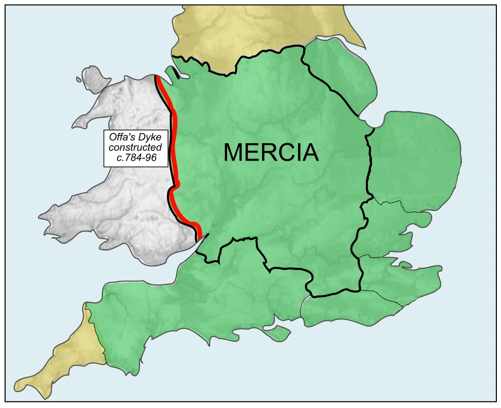 Offa becomes king of Mercia historical image 1