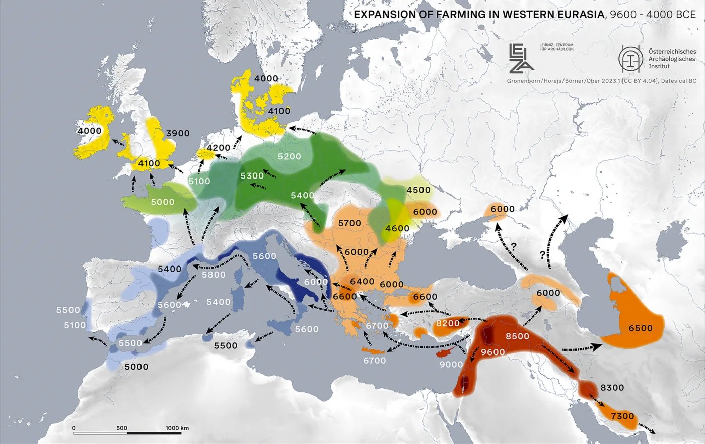 Neolithic farming spreads into Britain historical image 1