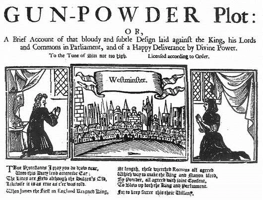 Gunpowder Plot is uncovered historical image 1