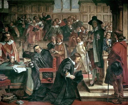 Charles I attempts to arrest the Five Members historical image 1