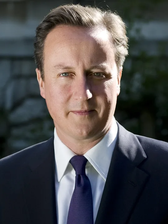 Portrait of David Cameron