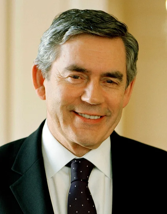 Portrait of Gordon Brown