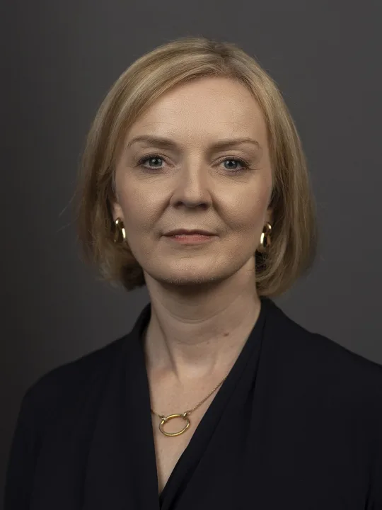 Portrait of Liz Truss