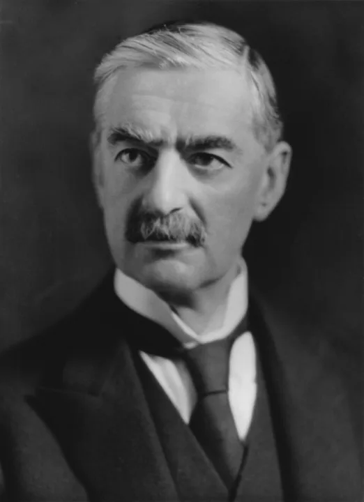 Portrait of Neville Chamberlain