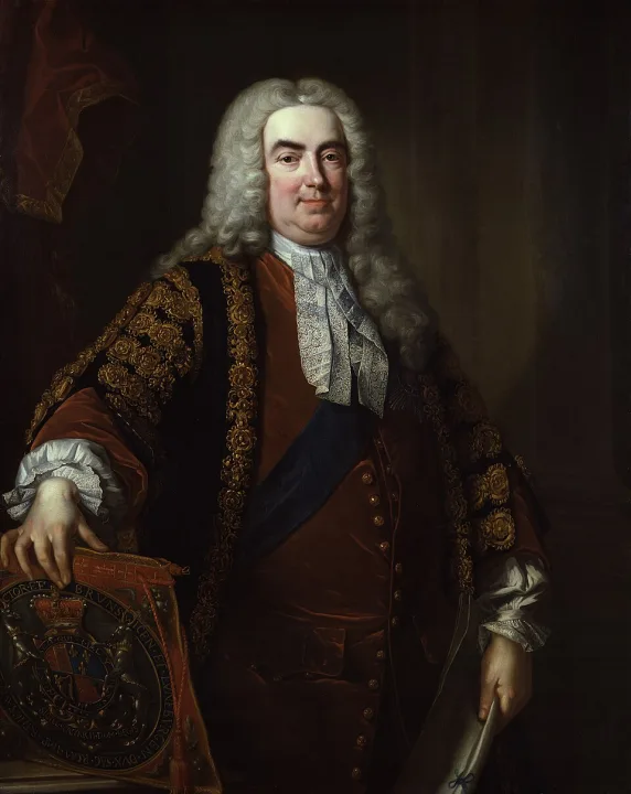 Portrait of Robert Walpole