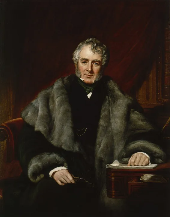 Portrait of William Lamb, Viscount Melbourne